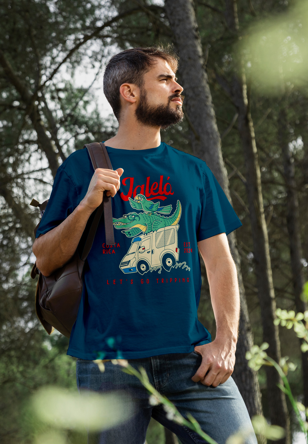 Jaleló Let's Go Tripping T-Shirt - Image 7