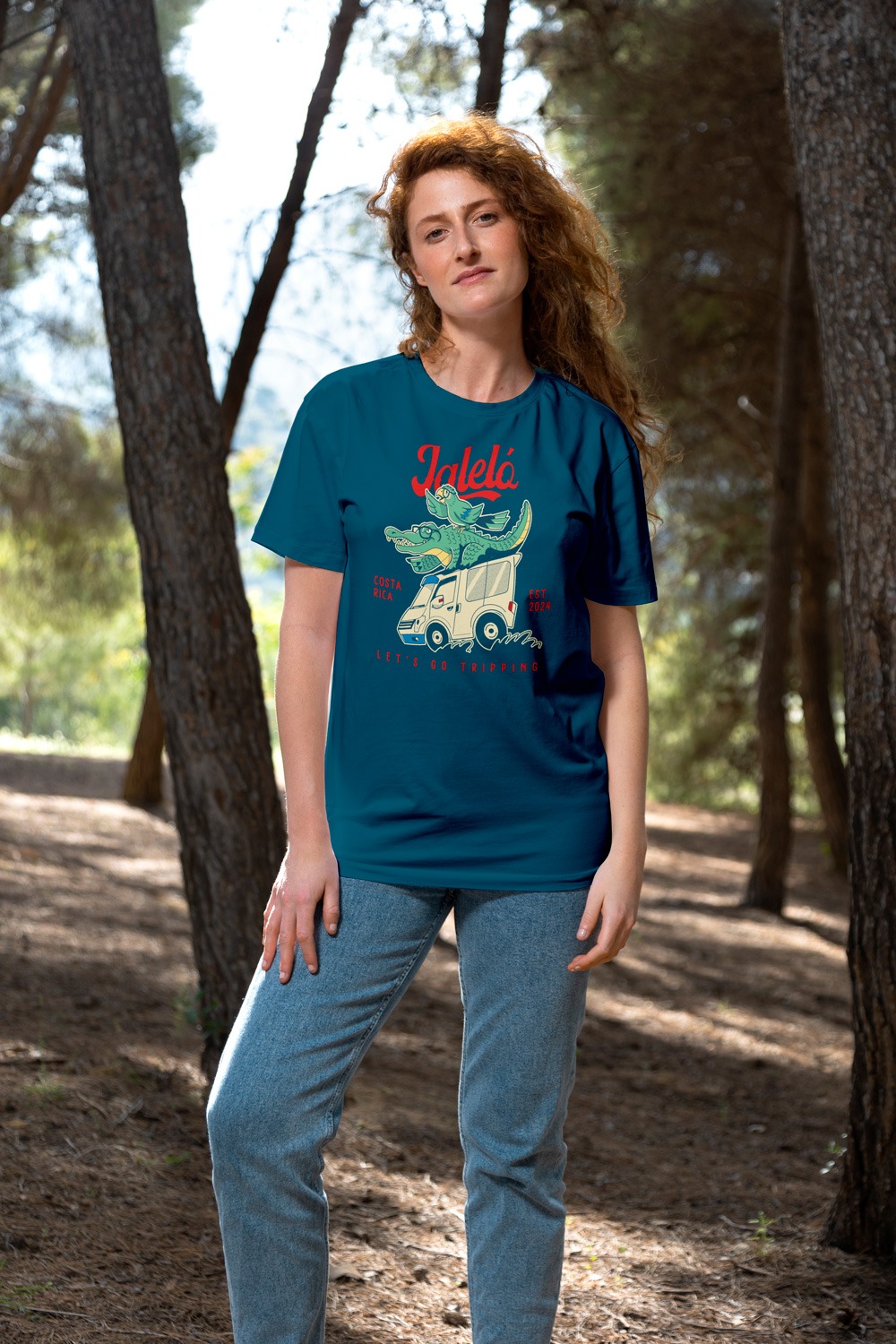 Jaleló Let's Go Tripping T-Shirt - Image 6